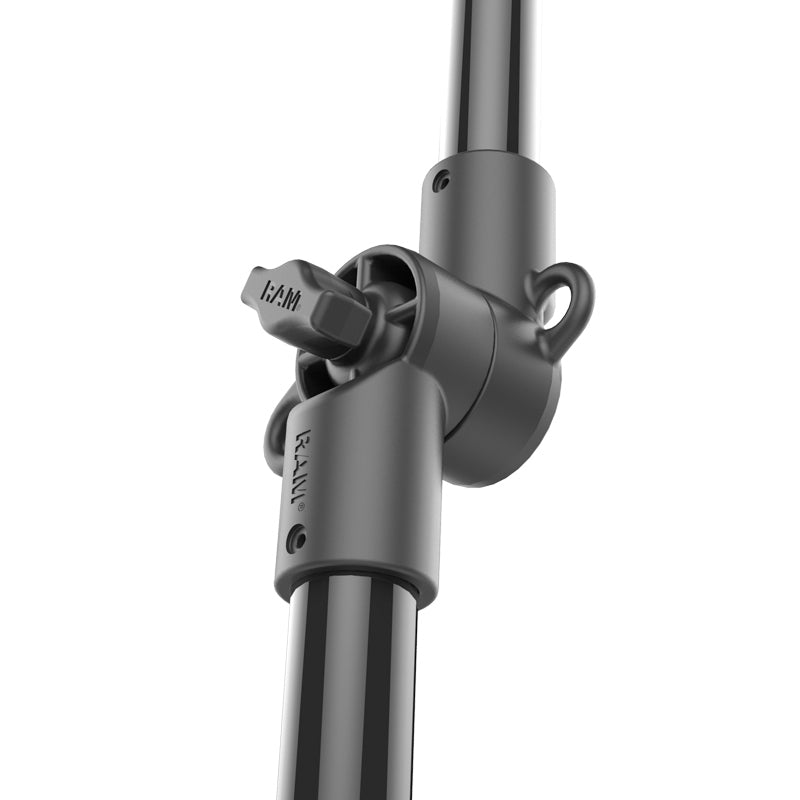 RAM® Tough-Pole™ Camera Mount with Double Pipe & RAM® Track-Node™ Base (RAP-411-18-18-A-GOP1-1)