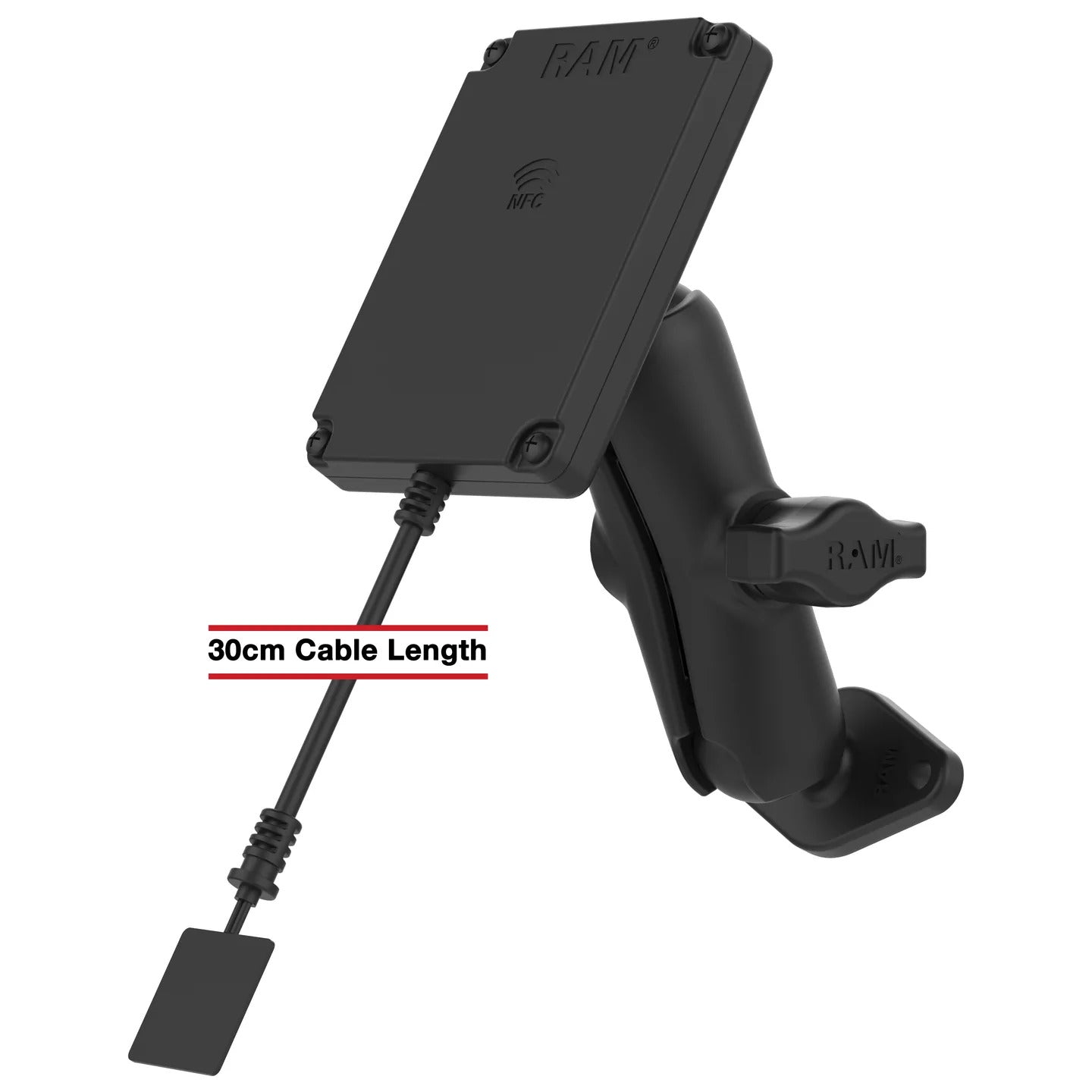 RAM® NFC Extender with Drill-Down Double Ball Mount (RAM-B-102-NFCU)