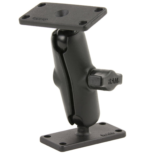 Double Ball Mount with 1.5 x 3" Plates