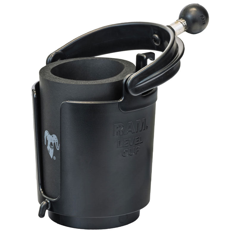 RAM Level Cup Drink Holder with Koozie (RAM-B-132BU)