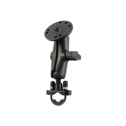 RAM® Handlebar U-Bolt Double Ball Mount with Round Plate (RAM-B-149Z-202U)