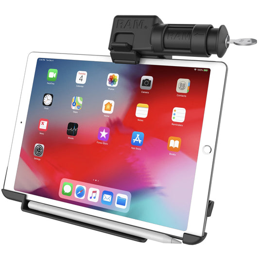 RAM® EZ-Roll'r™ Keyed Locking Holder for iPad Pro 11" & Air 4 (RAM-HOL-AP23KLU)