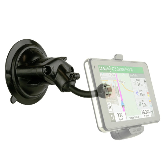 Twist Lock Suction with 17mm Garmin Ball