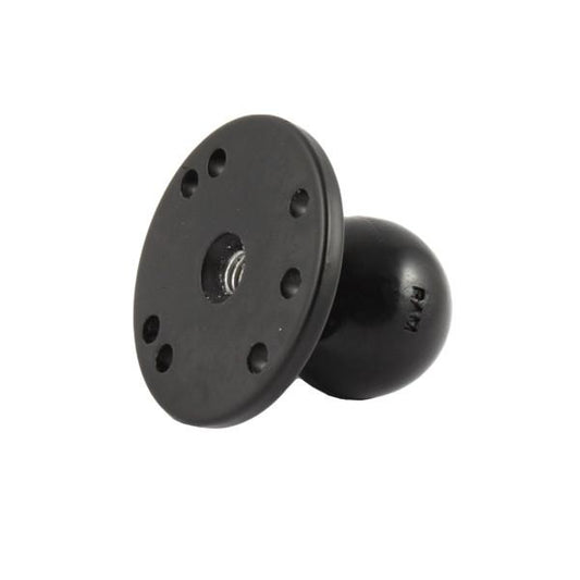 RAM 2.5" Round Base with 3/8"-16 Female Threaded Hol & 1.5" Ball (RAM-202CNSU)