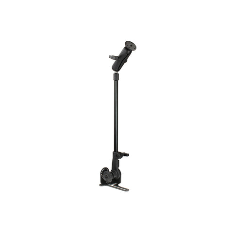 RAM® Pod HD™ Reverse Vehicle Mount with 18" Aluminum Rod and Round Plate (RAM-316-HDR-18-202U)