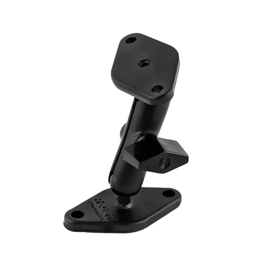 RAM Ball Mount with Medium Double Socket Arm and Diamond Bases with AMPs pattern (RAM-A-101U)