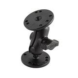 RAM Short Double Arm 2.5" Round Bases (RAM-B-101U-A)