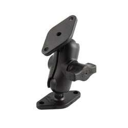 RAM 1" Ball Mount with Short Arm & 2/Diamond Bases (RAM-B-102U-A)