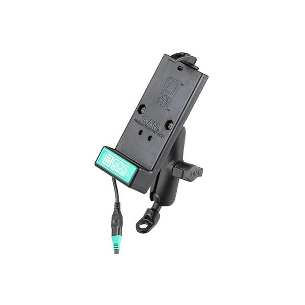 GDS® Universal Phone Dock with 9mm Angled Bolt Head Adapter Mount (RAM-B-180-GDS-DOCK-V1U)