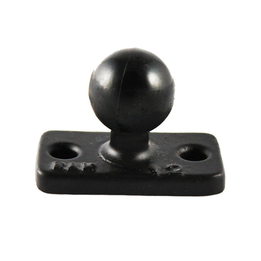 RAM B Size 1" Ball and Rectangular Plate with 1.5" 2-Hole Pattern (RAM-B-202U-12)