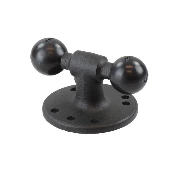RAM 2.5" Round Base w/ Post & 2/1" Balls (RAM-B-217U)