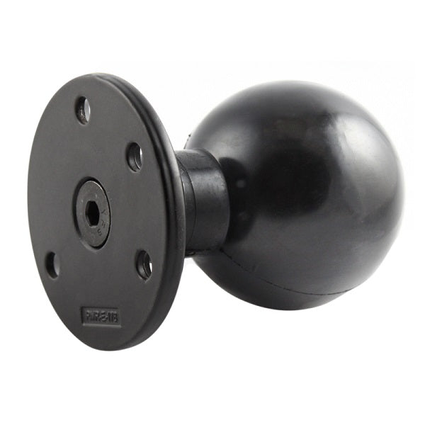 RAM-E-202U-IN1 RAM Large Round Plate with Ball & Steel Reinforced Bolt ...