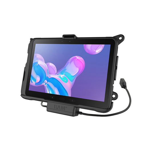 RAM® EZ-Roll'r™ Power & Data Cradle for Samsung Galaxy Tab Active Pro (RAM-HOL-SAM52PDU)