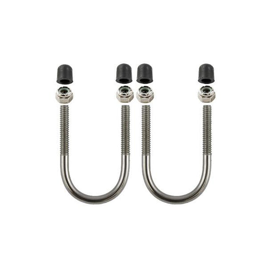 RAM Stainless Steel U-Bolt Hardware Pack, accommodates Rails 1" to 1.25" (RAM-HAR-235)