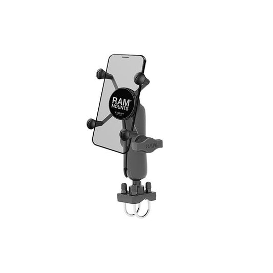 RAM® X-Grip® Phone Mount with Double U-Bolt Base (RAM-HOL-UN7B-235U)