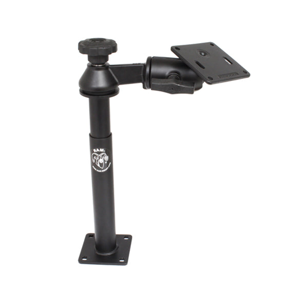 RAM Single Swing Arm with Male Tele-Pole, Female Tele-Pole & Square Base (RAM-VP-SW2-89-2461)