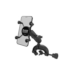 RAM® X-Grip® Phone Mount with Composite Yoke Clamp Base (RAP-B-121-UN7U)