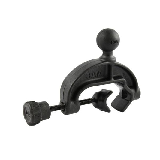 RAM Composite Yoke Clamp Base w/ 1" Rubber Ball (RAP-B-121BU)