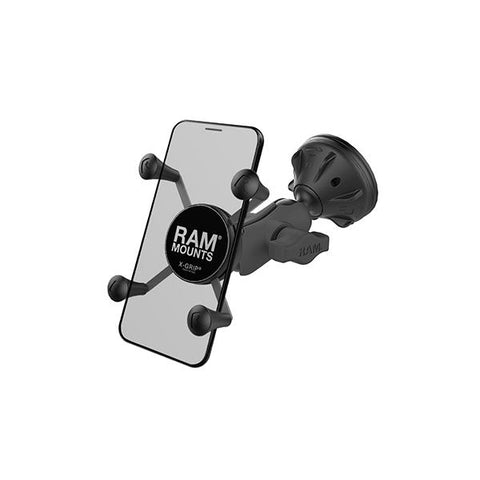 RAM Mounts RAM-B-166-UN8U X-Grip with RAM Twist-Lock Suction Cup Mount for  7-8 Tablets with Medium Arm for Vehicle Windshields