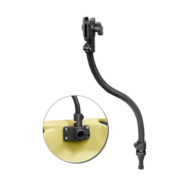 RAM Flex Arm™ Mount w/ Adapter, Aluminum Rod & Arm (RAP-B-200-1-114P-18U)