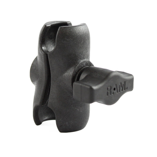 RAM Composite Short Double Socket Arm for 1" Balls (RAP-B-201U-A)