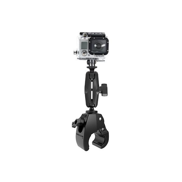 RAM® Tough-Claw Medium Clamp Mount with Universal Action Camera Adapter (RAP-B-404-GOP1U)