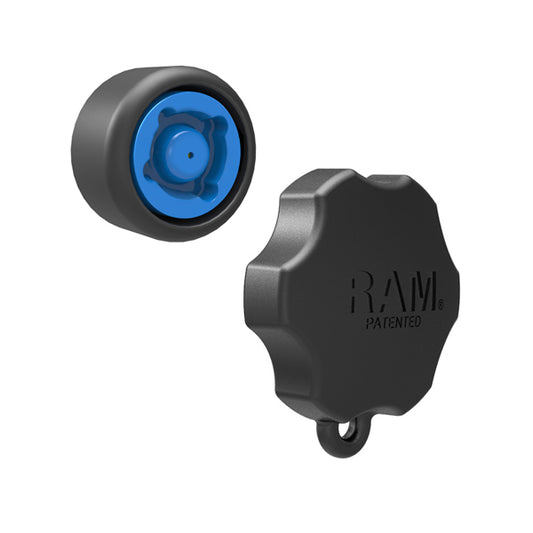 4 RAM Pin-Lock Security Knob and Key Knob for 1.5" Diameter C Size Arms (RAP-S-KNOB5-4U)