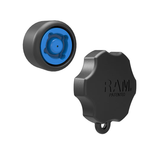 4 RAM® Pin-Lock™ Security Knob and Key Knob for RAM Swing Arms (RAP-S-KNOB6-4U)